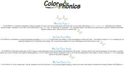 Desktop Screenshot of colorphonics.com